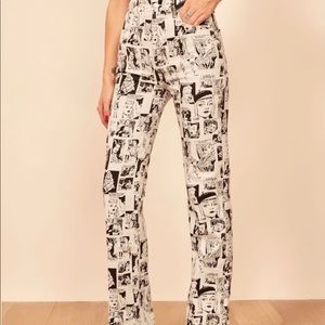 Reformation Newsprint Jeans Size 24